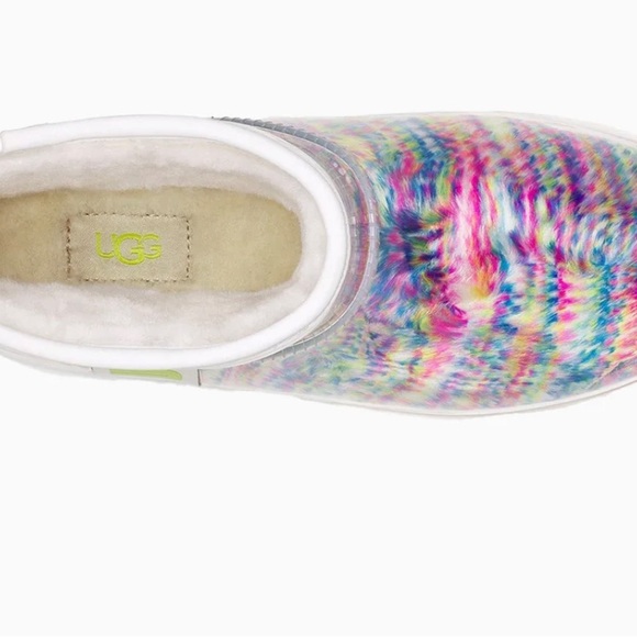 NEW no box! Women's Classic Clear Mini Pixelate Boot size 7M No Color/Multi - Picture 3 of 4